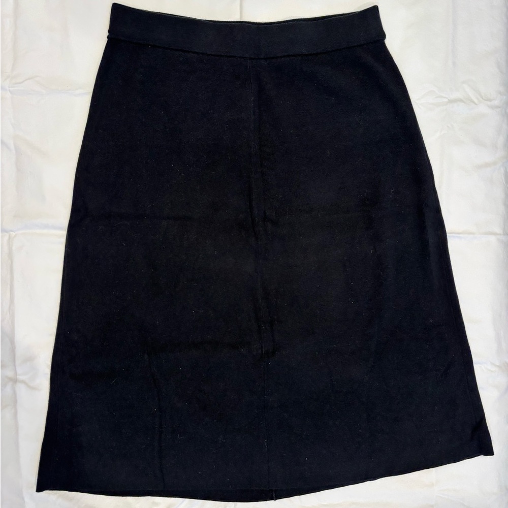 Banana Republic Elegant Black A-Line Skirt